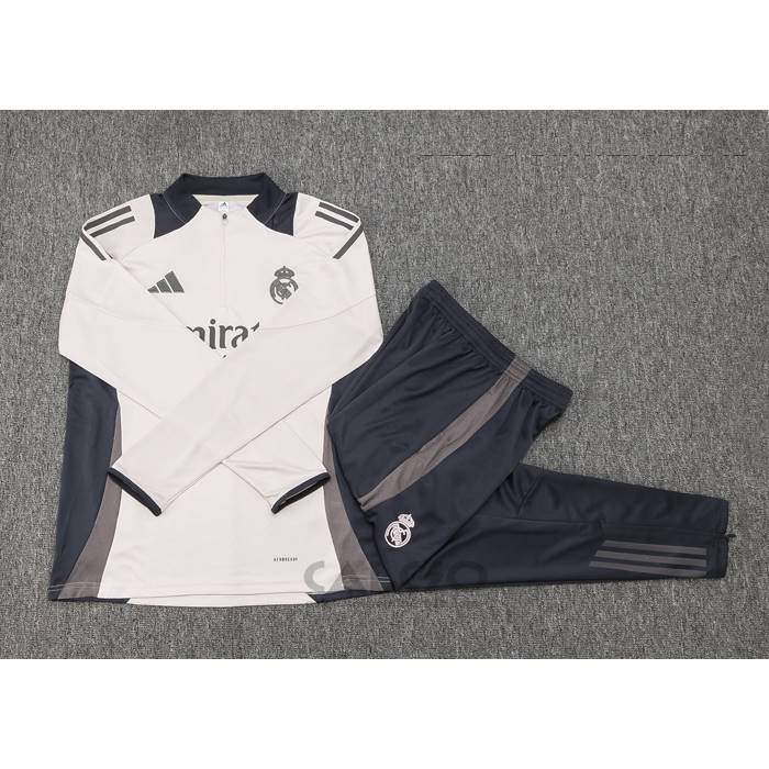 Tuta da Track di Felpa Real Madrid Bambino 2024-2025 Rosa Claro